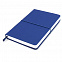 Блокнот A5 &quot;Veles&quot; с карманом, тёмно-синий с логотипом в Нефтекамске заказать по выгодной цене в кибермаркете AvroraStore
