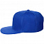 Бейсболка Snapback с прямым козырьком, ярко-синяя с логотипом в Нефтекамске заказать по выгодной цене в кибермаркете AvroraStore