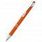 Ручка металлическая Ingrid - Оранжевый OO с логотипом в Нефтекамске заказать по выгодной цене в кибермаркете AvroraStore
