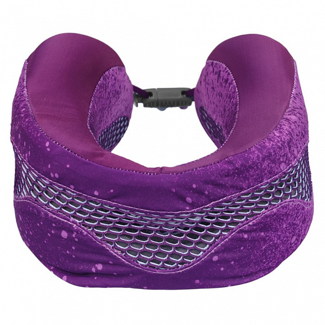 Подушка под шею для путешествий Cabeau Evolution Cool, фиолетовая с логотипом в Нефтекамске заказать по выгодной цене в кибермаркете AvroraStore