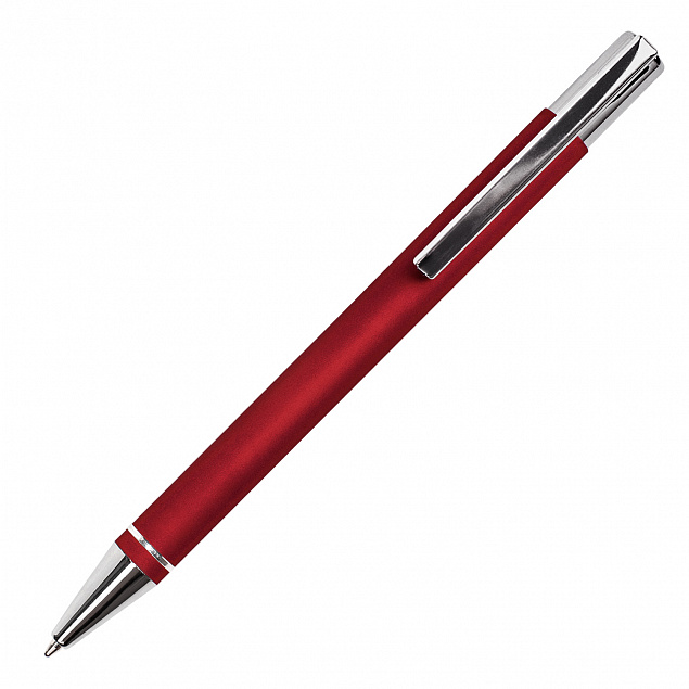 Шариковая ручка Velutto pen, красная с логотипом в Нефтекамске заказать по выгодной цене в кибермаркете AvroraStore