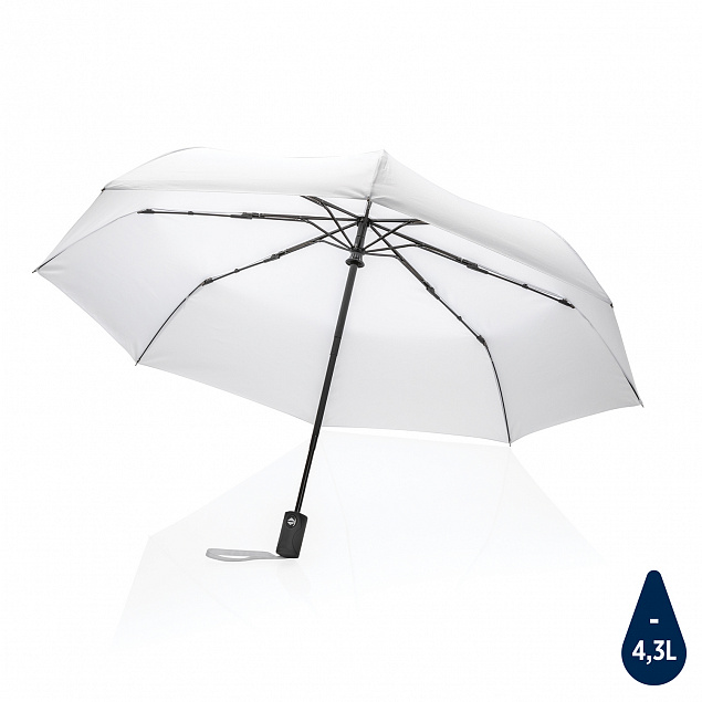 Автоматический плотный зонт Impact из RPET AWARE™, 21" с логотипом в Нефтекамске заказать по выгодной цене в кибермаркете AvroraStore