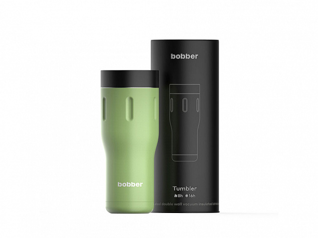 Термос питьевой, вакуумный, бытовой, тм bobber. Объем 0,47 литра. Артикул Tumbler-470 Mint Cooler с логотипом в Нефтекамске заказать по выгодной цене в кибермаркете AvroraStore