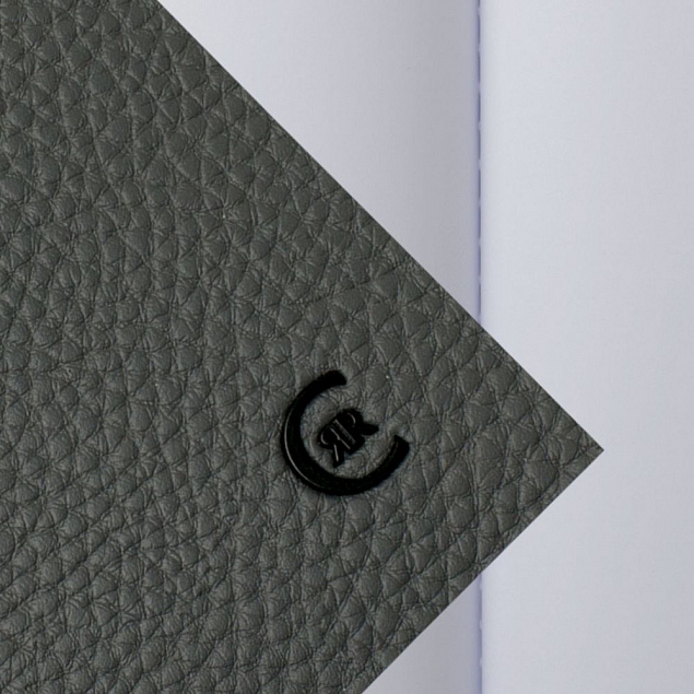 Блокнот Hamilton Mini, серый с логотипом в Нефтекамске заказать по выгодной цене в кибермаркете AvroraStore