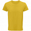 Футболка мужская Crusader Men, желтая с логотипом в Нефтекамске заказать по выгодной цене в кибермаркете AvroraStore