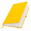 Бизнес-блокнот А5 FLIPPY, желтый, твердая обложка, в линейку с логотипом в Нефтекамске заказать по выгодной цене в кибермаркете AvroraStore