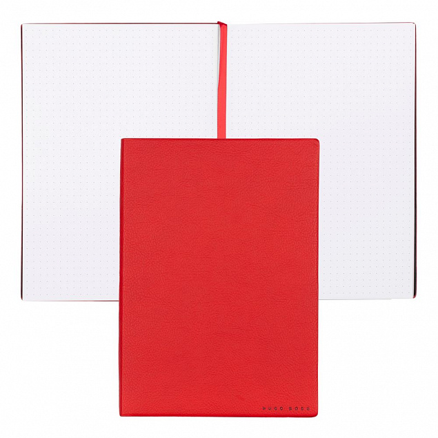 Блокнот A5 Essential Storyline, красный с логотипом в Нефтекамске заказать по выгодной цене в кибермаркете AvroraStore