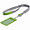 Чехол для пропуска с лентой и ретрактором Devon, белый с логотипом в Нефтекамске заказать по выгодной цене в кибермаркете AvroraStore