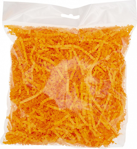 Бумажный наполнитель Chip, оранжевый неон с логотипом в Нефтекамске заказать по выгодной цене в кибермаркете AvroraStore