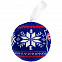 Шарик новогодний «СКА», синий с логотипом в Нефтекамске заказать по выгодной цене в кибермаркете AvroraStore