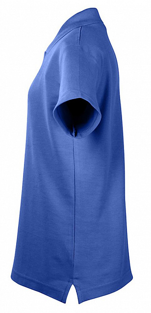 Рубашка поло детская Summer II Kids 170, ярко-синяя с логотипом в Нефтекамске заказать по выгодной цене в кибермаркете AvroraStore