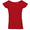 Футболка женская MARYLIN, красная с логотипом в Нефтекамске заказать по выгодной цене в кибермаркете AvroraStore