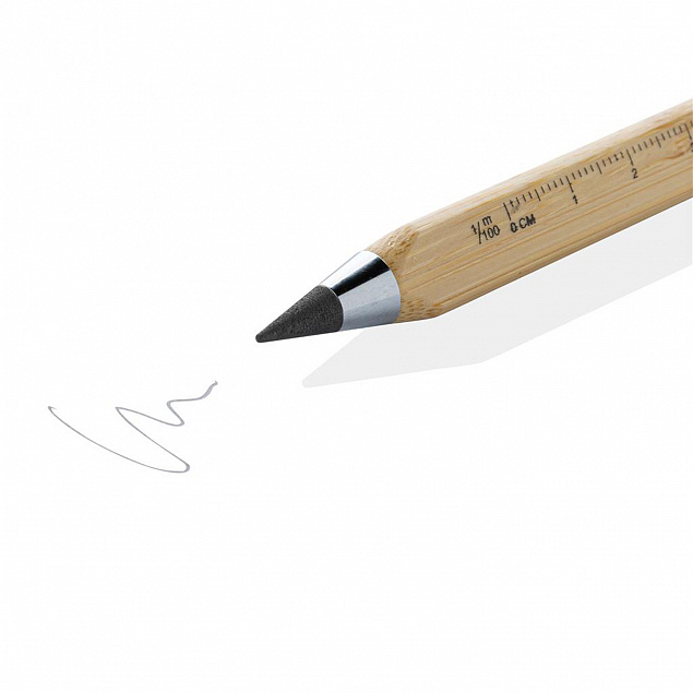 Многофункциональный вечный карандаш Bamboo Eon с логотипом в Нефтекамске заказать по выгодной цене в кибермаркете AvroraStore