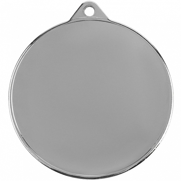 Медаль Regalia, большая, серебристая с логотипом в Нефтекамске заказать по выгодной цене в кибермаркете AvroraStore