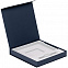 Коробка Memoria под ежедневник и ручку, синяя с логотипом в Нефтекамске заказать по выгодной цене в кибермаркете AvroraStore