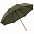 Зонт-трость Nature Stick AC, зеленый с логотипом в Нефтекамске заказать по выгодной цене в кибермаркете AvroraStore