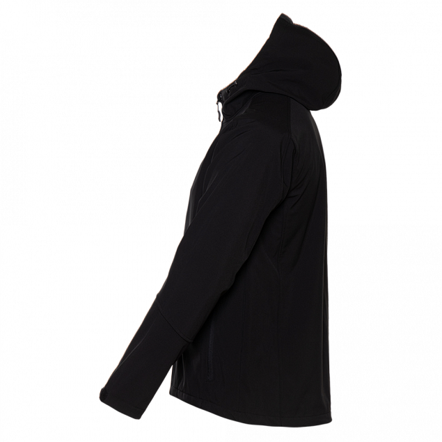 Куртка унисекс 71N Чёрный с логотипом в Нефтекамске заказать по выгодной цене в кибермаркете AvroraStore
