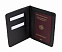 Портмоне для паспорта HILL DALE, черный с логотипом в Нефтекамске заказать по выгодной цене в кибермаркете AvroraStore