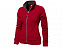 Куртка флисовая Nashville женская, красный/пепельно-серый с логотипом в Нефтекамске заказать по выгодной цене в кибермаркете AvroraStore