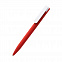 Ручка шариковая Mira Soft - Красный PP с логотипом в Нефтекамске заказать по выгодной цене в кибермаркете AvroraStore