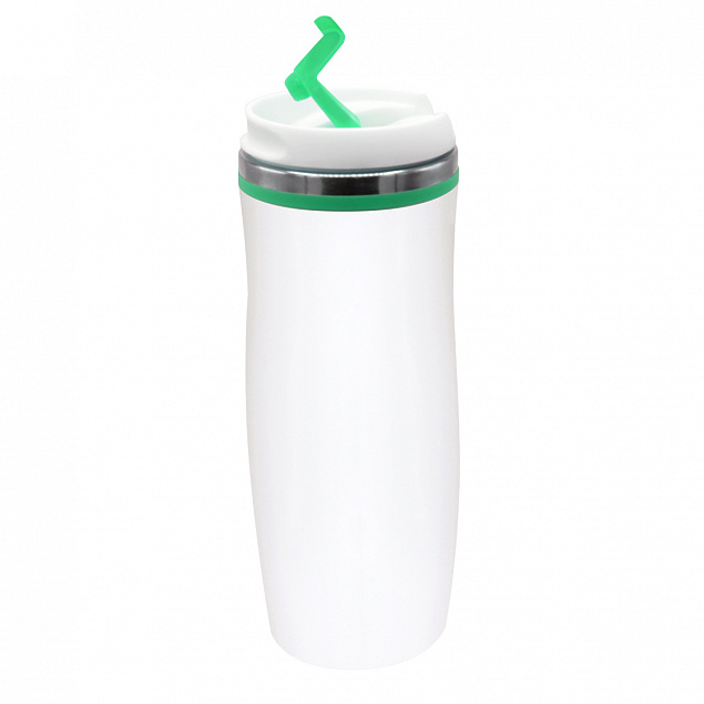 Термокружка Latte - Зеленый FF с логотипом в Нефтекамске заказать по выгодной цене в кибермаркете AvroraStore