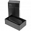 Портативный внешний диск Uniscend Drop, 256 Гб, черный с логотипом в Нефтекамске заказать по выгодной цене в кибермаркете AvroraStore