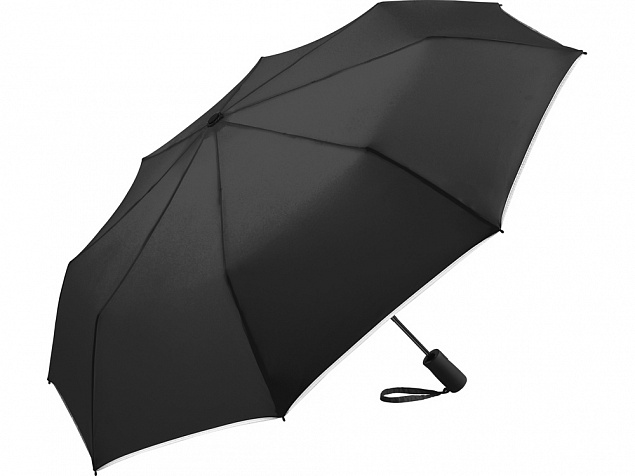 Зонт складной «Pocket Plus» полуавтомат с логотипом в Нефтекамске заказать по выгодной цене в кибермаркете AvroraStore