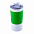 Термокружка вакуумная 'Funny" белая, зеленая, силикон с логотипом в Нефтекамске заказать по выгодной цене в кибермаркете AvroraStore