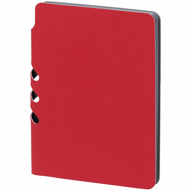 Ежедневник Flexpen Mini, недатированный, красный с логотипом в Нефтекамске заказать по выгодной цене в кибермаркете AvroraStore