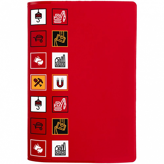 Обложка для паспорта Industry, металлургия с логотипом в Нефтекамске заказать по выгодной цене в кибермаркете AvroraStore