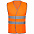 Жилет светоотражающий Reflector, оранжевый неон с логотипом в Нефтекамске заказать по выгодной цене в кибермаркете AvroraStore
