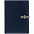 Ежедневник Cortex, датированный, синий с логотипом в Нефтекамске заказать по выгодной цене в кибермаркете AvroraStore