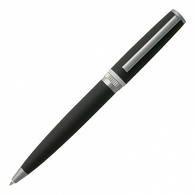 Ручка шариковая Gear Grey с логотипом в Нефтекамске заказать по выгодной цене в кибермаркете AvroraStore