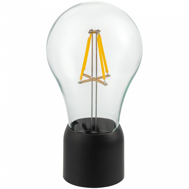 Левитирующая лампа с функцией беспроводной зарядки leviStation с логотипом в Нефтекамске заказать по выгодной цене в кибермаркете AvroraStore