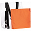 Шопер Clarity с оранжевым органайзером, прозрачный с логотипом в Нефтекамске заказать по выгодной цене в кибермаркете AvroraStore