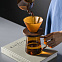 Кофейный набор Amber Coffee Maker Set, оранжевый с черным с логотипом в Нефтекамске заказать по выгодной цене в кибермаркете AvroraStore