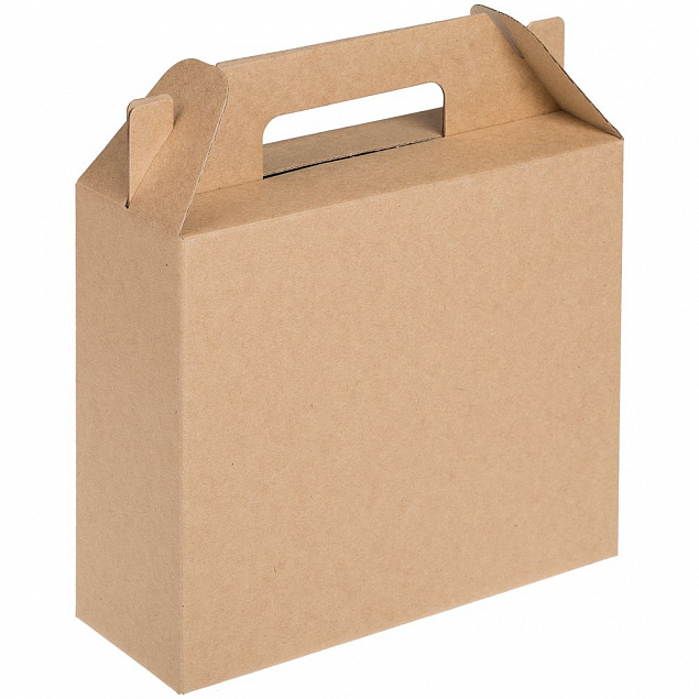 Коробка In Case M, крафт с логотипом в Нефтекамске заказать по выгодной цене в кибермаркете AvroraStore