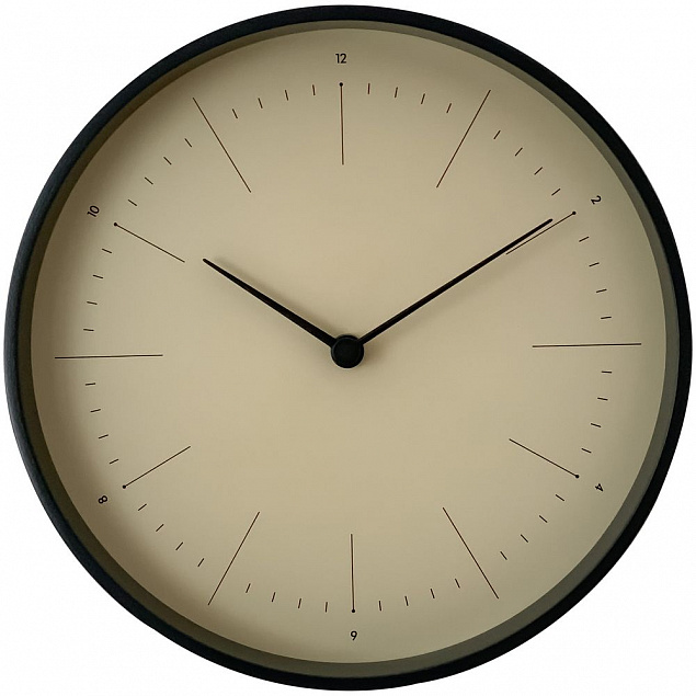 Часы настенные Jet, оливковые с логотипом в Нефтекамске заказать по выгодной цене в кибермаркете AvroraStore