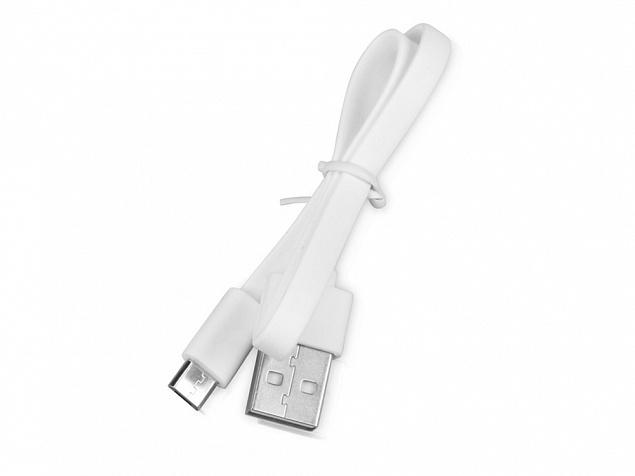 Кабель USB 2.0 A - micro USB с логотипом в Нефтекамске заказать по выгодной цене в кибермаркете AvroraStore