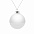 Елочный шар Finery Gloss, 8 см, глянцевый черный с логотипом в Нефтекамске заказать по выгодной цене в кибермаркете AvroraStore
