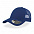 Бейсболка "RAPPER COTTON", 5 клиньев, бордовый/бордовый, пласт.заст.,100% хлопок, 100% п/э, 180 г/м2 с логотипом в Нефтекамске заказать по выгодной цене в кибермаркете AvroraStore