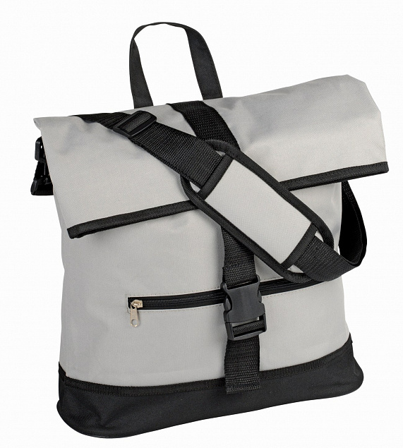 Рюкзак BIKE MATE, черный, серый с логотипом в Нефтекамске заказать по выгодной цене в кибермаркете AvroraStore