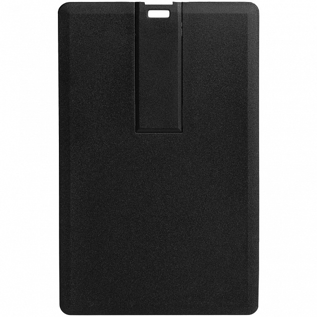 Флешка Card, 8 Гб, черная с логотипом в Нефтекамске заказать по выгодной цене в кибермаркете AvroraStore