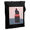 Холщовая сумка «Кола», черная с логотипом в Нефтекамске заказать по выгодной цене в кибермаркете AvroraStore