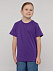 Футболка детская T-Bolka Kids, фиолетовая с логотипом в Нефтекамске заказать по выгодной цене в кибермаркете AvroraStore