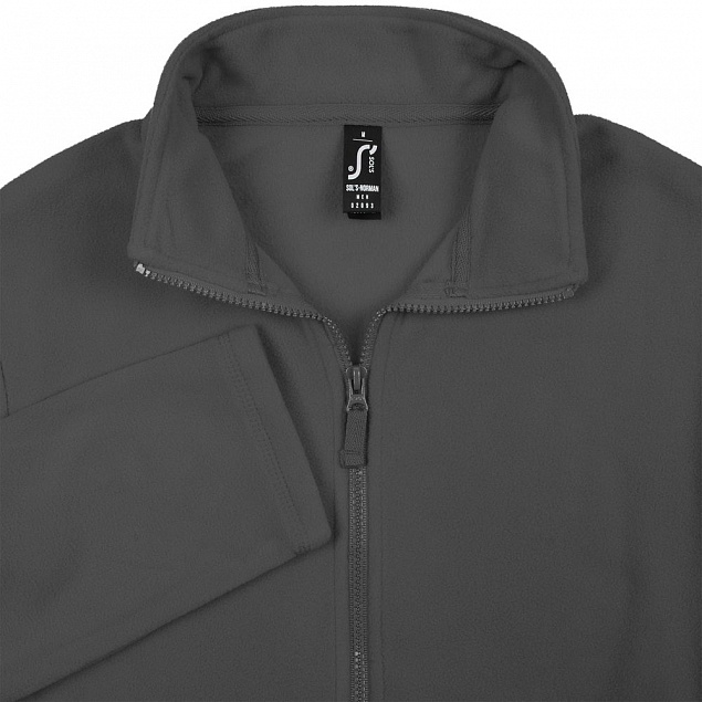 Куртка мужская Norman, серая с логотипом в Нефтекамске заказать по выгодной цене в кибермаркете AvroraStore
