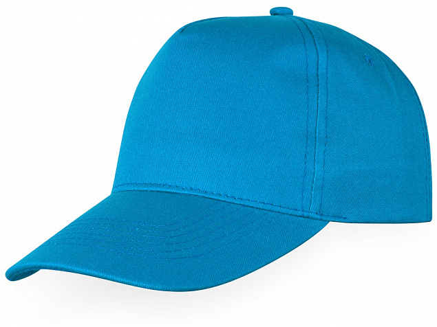 Бейсболка Memphis 5-ти панельная, ярко-голубой с логотипом в Нефтекамске заказать по выгодной цене в кибермаркете AvroraStore