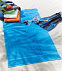 Полотенце пляжное SUMMER TRIP, синее с логотипом в Нефтекамске заказать по выгодной цене в кибермаркете AvroraStore