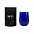 Набор Cofer Tube CO12 black, синий с логотипом в Нефтекамске заказать по выгодной цене в кибермаркете AvroraStore