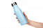 Термобутылка Tabenodo, голубая с логотипом в Нефтекамске заказать по выгодной цене в кибермаркете AvroraStore